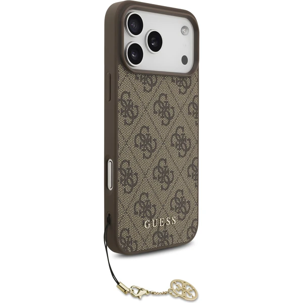 Guess 4G Charm kryt iPhone 17 Pro Max hnedý - Puzdra - Obrázok cc3723215ce64210a44b4f39a95d327c