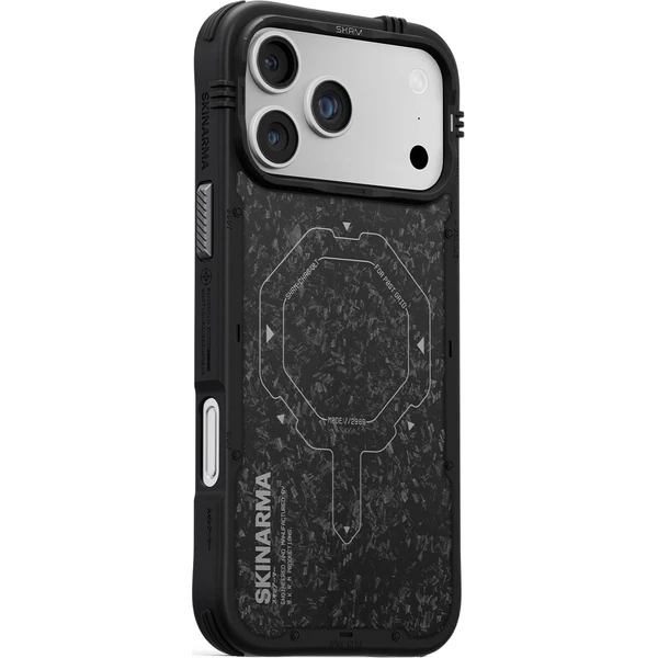SKINARMA Vektor Mag-Charge MagSafe kryt iPhone 17 Pro Max Onyx - Puzdra - Hlavný obrázok