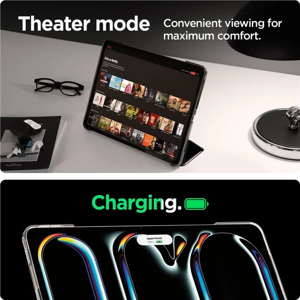 Spigen Smart Fold púzdro iPad Pro 13" (2025) čierne - Puzdra - Obrázok cc4939ff8b4c441ba8f65720d4be0287