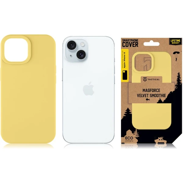 Tactical MagForce Velvet Smoothie Kryt pre Apple iPhone 15 Banana - Puzdra - Obrázok cc4a216465e546ceb16d9fcd92b37dcf