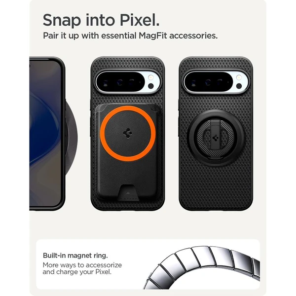 Spigen Liquid Air MagSafe kryt Google Pixel 10 Pro XL matne čierny - Puzdra - Obrázok cc9a46e63cb04374a339f99b001ea6ef