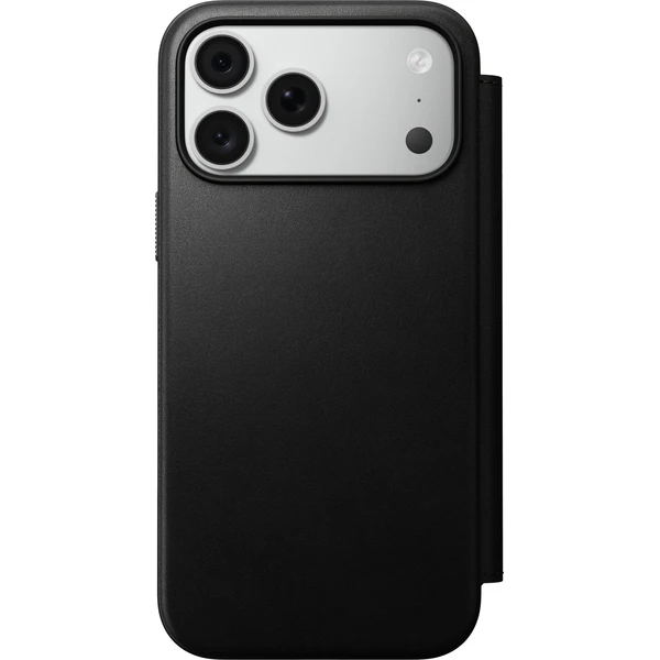 Nomad Modern Leather Folio MagSafe kožené puzdro iPhone 17 Pro Max/18 Pro Max Black - Puzdra - Obrázok cca44a2c17fb47c1b211872db3a7a006