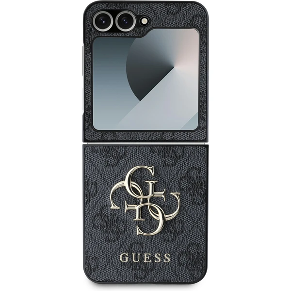 Guess PU 4G Metal Logo kryt Samsung Galaxy Z Flip 6 sivý - Puzdra - Obrázok ccab4841cf25470e859d99184115d843