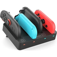 iPega SW2081 nabíjacia stanica pre JoyCon pre Nintendo Switch 1/2 čierna - Nabíjačky