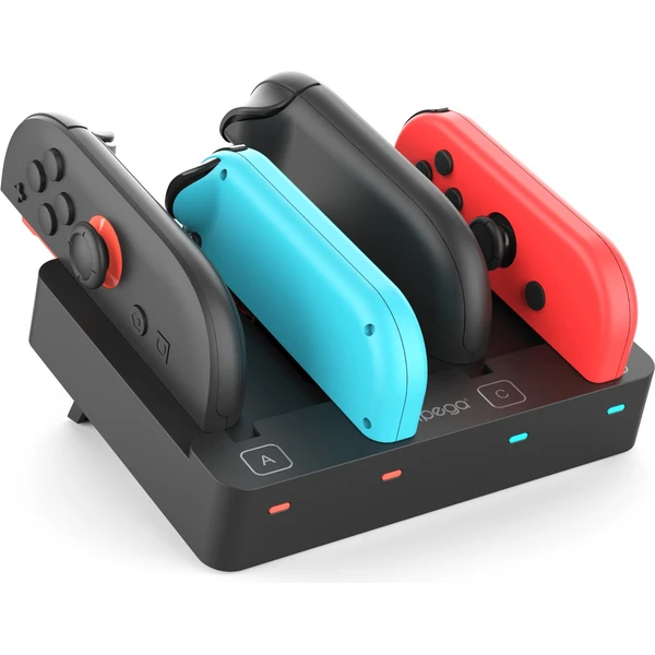 iPega SW2081 nabíjacia stanica pre JoyCon pre Nintendo Switch 1/2 čierna - Nabíjačky - Hlavný obrázok