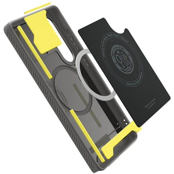 Spigen Rugged Armor MagSafe kryt Samsung Galaxy S25 Ultra sivý - Puzdra - Obrázok cd01f932f3974934a2b77ebf137cd8c6