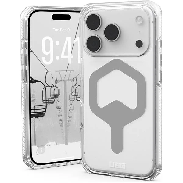 UAG Plyo Magsafe kryt iPhone 17 Pro číry/strieborný - Puzdra - Hlavný obrázok