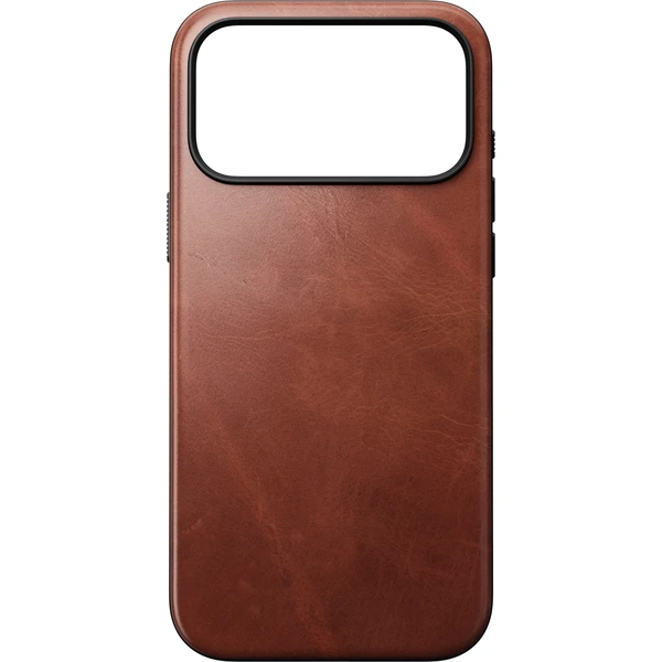 Nomad Modern Leather (Horween) MagSafe kožený kryt iPhone 18 Pro Max Olde Dublin - Puzdra - Obrázok cd3bec9ccc744e0d8e02a9298d4aa0e3
