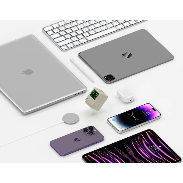 SHARGE Retro 67W USB-C GaN nabíjačka (cestovný set) - Nabíjačky - Obrázok cd4688166762408f9cd942b51becaad5