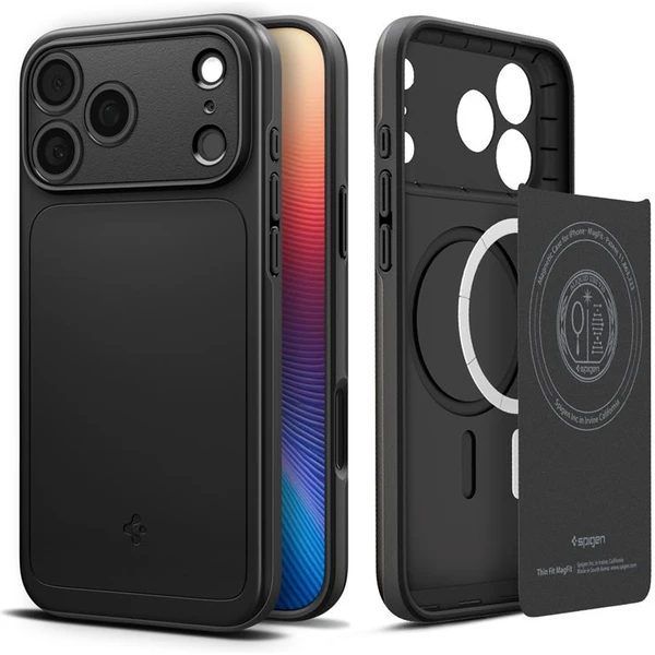 Spigen Thin Fit MagSafe kryt iPhone 17 Pro black - Puzdra - Obrázok cd49da1139ba466f9812c731c85051a7