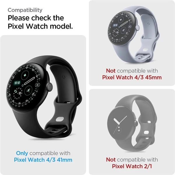 Spigen Eliteshield EZ Fit 2 Pack ochranná fólia Google Pixel Watch 4 (41mm) - Ochranné fólie a sklo - Obrázok cd69e3cd890e494eb0db69c5410c9669