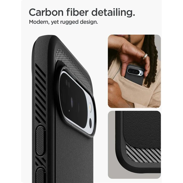 Spigen Rugged Armor MagSafe kryt Google Pixel 10 Pro XL matne čierny - Puzdra - Obrázok cd88567fc31b4933bd8f11afb42ae2ca
