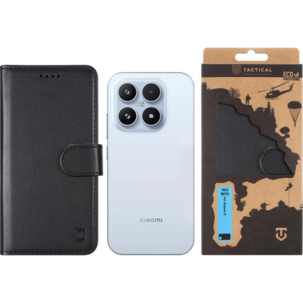 Tactical Field Notes puzdro Xiaomi 17 čierne - Puzdra - Obrázok cd942323ffba429cb7409cf57f6f8729