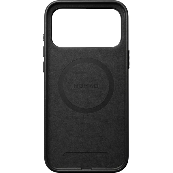 Nomad Traditional Leather MagSafe kožený kryt iPhone 17 Pro Max/18 Pro Max Black - Puzdra - Obrázok cdb0557d023b403588be5b0470d0b580