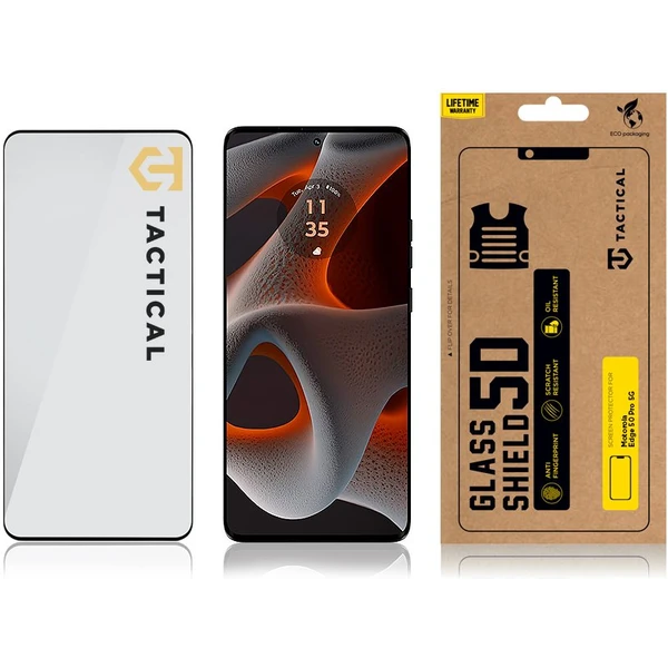 Tactical Glass Shield 5D sklo pre Motorola Edge 50 Pro 5G čierne - Ochranné fólie a sklo - Obrázok cdb1bdf6474241b9a6139f6adfd49276