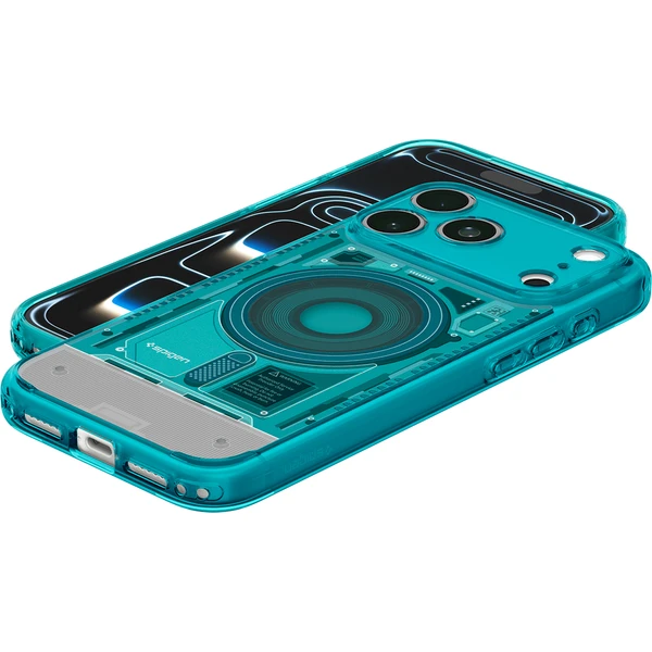 Spigen Ultra Hybrid MagSafe kryt iPhone 18 Pro/17 Pro c-one bondi blue - Puzdra - Obrázok cddd3fdaffc14e18839f69797db9dd80