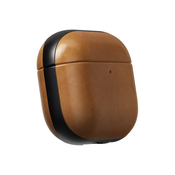 Nomad Modern Leather púzdro Apple Airpods 4 hnedé - Puzdra - Obrázok cde148632c6b4c388aca08211218a2b6
