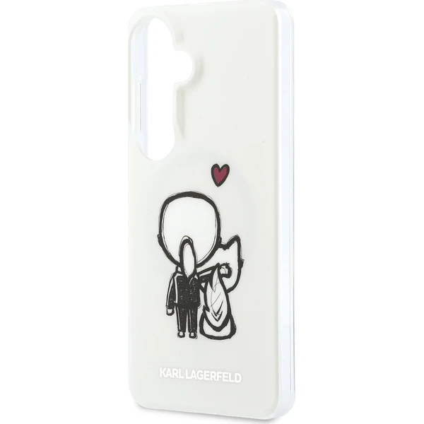 Karl Lagerfeld IML K&CH zadné logo magnetický kryt Samsung Galaxy S26 priehľadný - Puzdra - Obrázok cde532ff12b840d182e6b1a840728c42