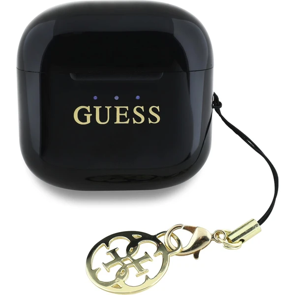 Guess Classic Logo Charm TWS bezdrôtové slúchadlá čierna - Slúchadlá - Obrázok cdf7eb36083d4e65a51257fedc15c20c