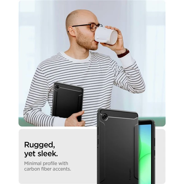 Spigen Rugged Armor puzdro Samsung Galaxy Tab A11 (2025) matne čierne - Puzdra - Obrázok ce168a092a724a0fb0c86cd63bf3e43f