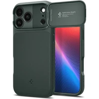 Spigen Optik Armor MagSafe kryt iPhone 17 Pro Max abyss green - Puzdra