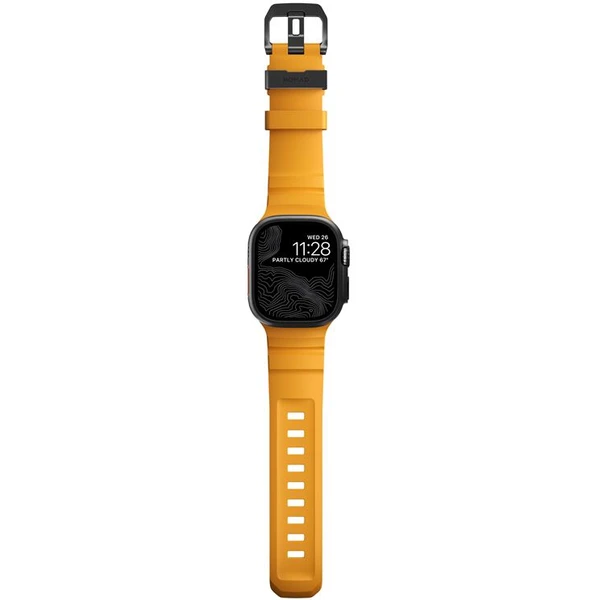 Nomad Rocky Point Band remienok Apple Watch 49/45/44/42mm čierny/oranžový - Remienky - Obrázok ce2f116a4c4c4607a7979ca95b234a5f
