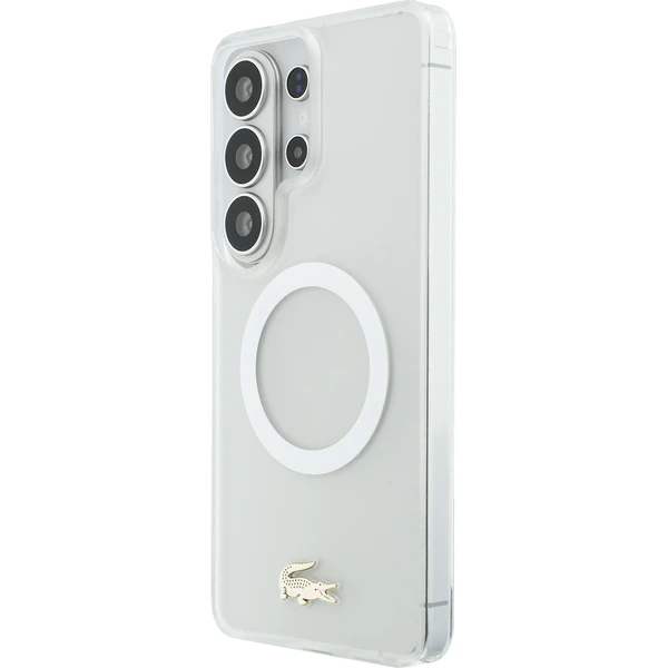 Lacoste PC/TPU matný povrch zlaté logo magnetický kryt Samsung Galaxy S26 Ultra biely - Puzdra - Obrázok ce2ffa98e65d4fb0a2c0ba6972e5ee1a