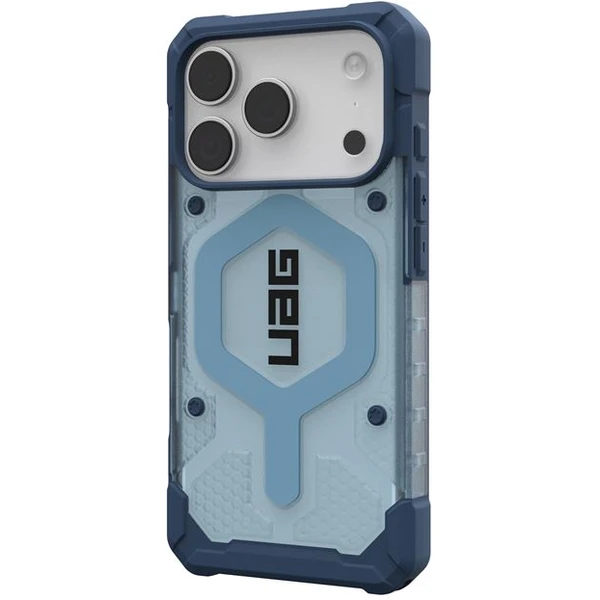 UAG Pathfinder Clear Magsafe kryt iPhone 17 Pro modrý - Puzdra - Obrázok ce37583f24ab484499d36d64903a0ee6