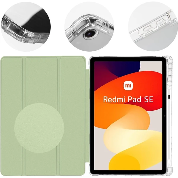 OBAL:ME MistyTab puzdro pre Xiaomi Redmi Pad SE svetlo zelené - Puzdra - Obrázok ce67ec1ada964f74a75506ee9c0cdf4f