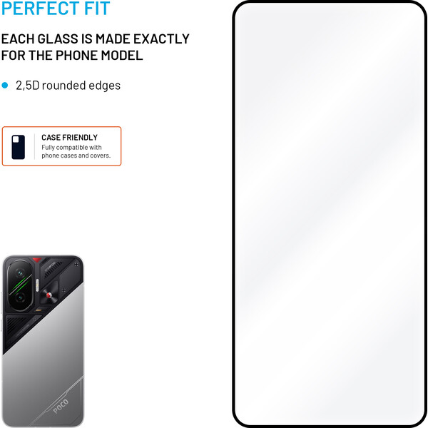 FIXED 2,5D Full-Cover ochranné sklo POCO F7 čierne - Ochranné fólie a sklo - Obrázok cea8f5a4a72743e5a2fe57408423b405