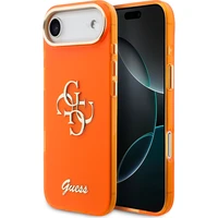Guess IML 4G Script Metal Logo kryt iPhone Air oranžový - Puzdra