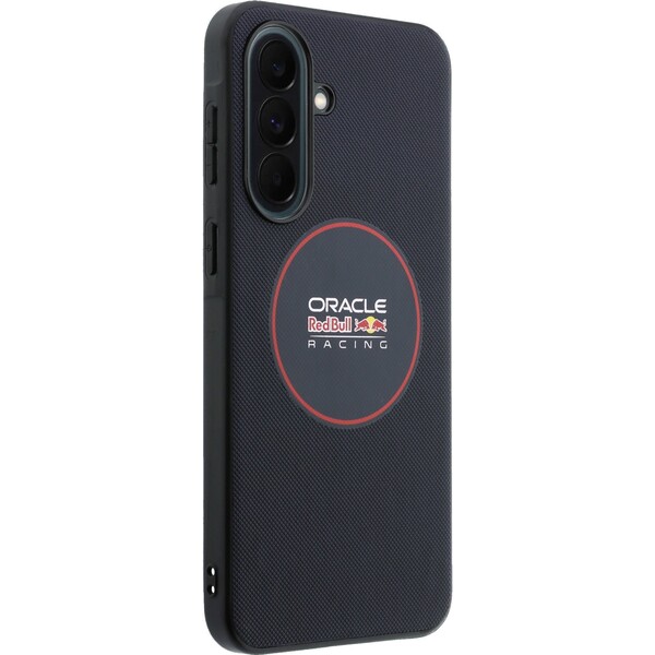 Oracle Red Bull Racing PU kožený červený krúžok MagSafe kryt Samsung Galaxy A37 modrý - Puzdra - Obrázok cec1026597004be2b324600184ebe425
