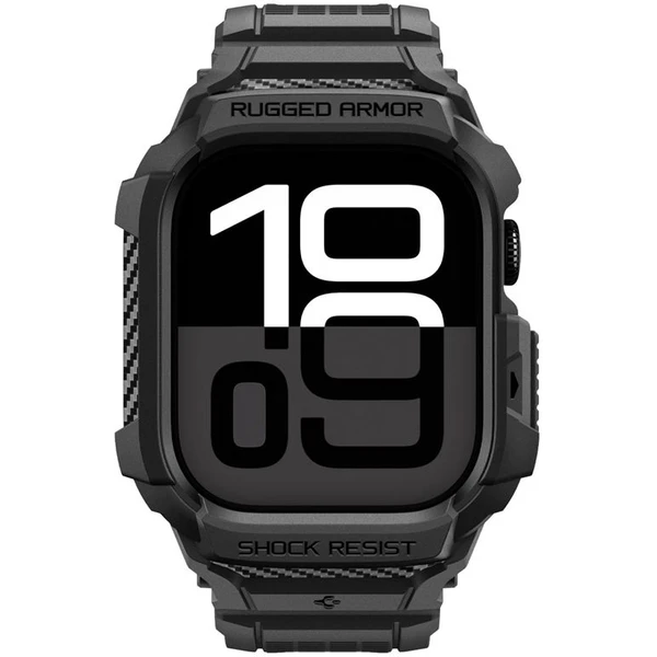 Spigen Rugged Armor Pro 2 puzdro Apple Watch 11 (46mm) matte black - Puzdra - Obrázok ced76046b75a4ff0bf9dc83424088cbc