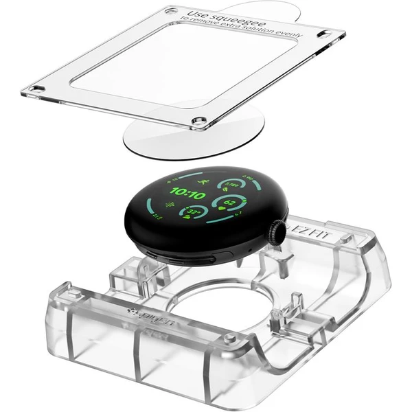 Spigen Eliteshield EZ Fit 2 Pack ochranná fólia Google Pixel Watch 4 (45mm) - Ochranné fólie a sklo - Obrázok cf0bd1fa52b641538b569b26f93b0753