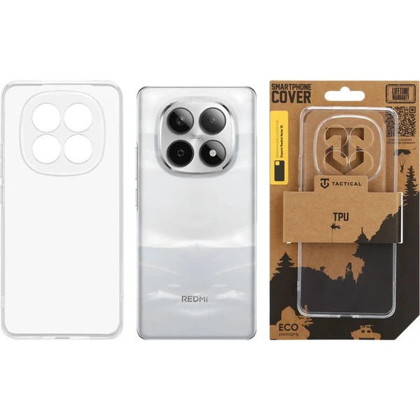 Taktický TPU kryt Xiaomi Redmi Note 15 4G/5G priehľadný - Puzdra - Obrázok cf19d9f61e9a4f5bb1b1bebb5f1cfc79