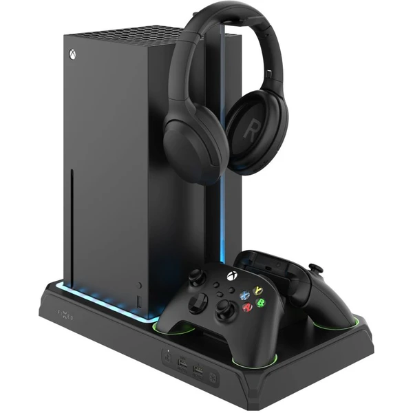 FIXED nabíjacia stanica pre Xbox Series X/S s odvetrávaním, čierna - Nabíjačky - Hlavný obrázok