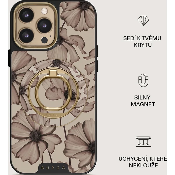 Burga Magnetic Ring držiak Barely Yours zlatý - Držiaky - Obrázok cf68535bb3e64e6084eb01e4fbfb059a