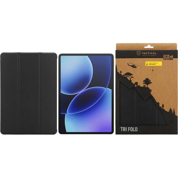 Tactical Book Tri Fold puzdro Xiaomi Pad 8 Pro čierne - Puzdra - Obrázok cf76ed1828b44eda902ae3c72ae9b871