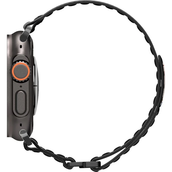 Spigen Fabric Band remienok (suchý zips) Apple Watch 49/46/45/44mm čierny - Remienky - Obrázok cfa67e05f49c4d198cef78e39e79a182