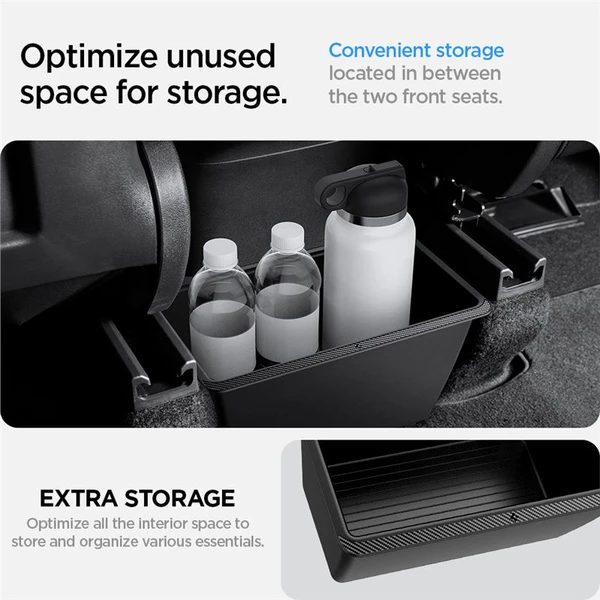 Spigen Rear Under Air Outlet Storage Box organizér Tesla Model Y čierny - Vychytávky - Obrázok cfadd0e2dc494921a5b51c1035208363