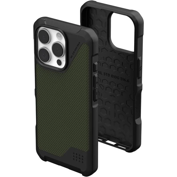UAG Metropolis LT Magsafe Kevlar kryt iPhone 16 Pro olivovo zelený - Puzdra - Obrázok cfb6afaf927b4ed69d35e567898a6162