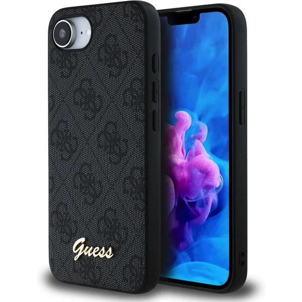 Guess 4G kryt iPhone 17e/16e šedý - Puzdra - Hlavný obrázok