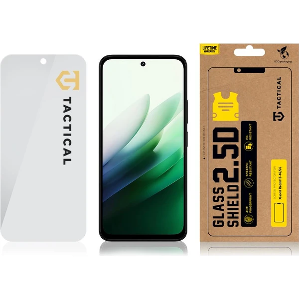 Tactical Glass Shield 2.5D sklo pre Xiaomi Redmi 15 4G/5G číre - Ochranné fólie a sklo - Obrázok cfeb148d220249008796b0914bd2500d