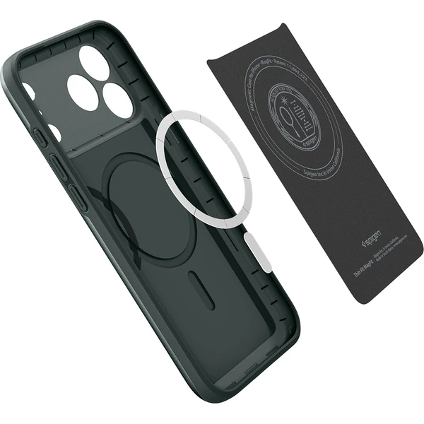 Spigen Thin Fit MagSafe kryt iPhone 18 Pro Max/17 Pro Max abyss green - Puzdra - Obrázok cff07d4325e7424e97d40895bf7724c8