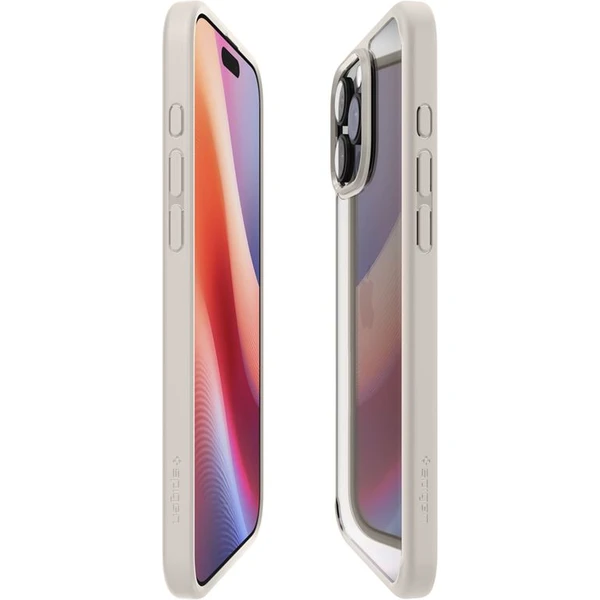 Spigen Ultra Hybrid kryt iPhone 16 Pro natural titanium - Puzdra - Obrázok d038a855bfc1492ea39c6c1e8d681841