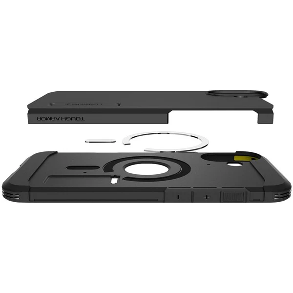 Spigen Tough Armor MagSafe kryt iPhone 16 Plus black - Puzdra - Obrázok d059c43025f5474e9933462661b94d0a