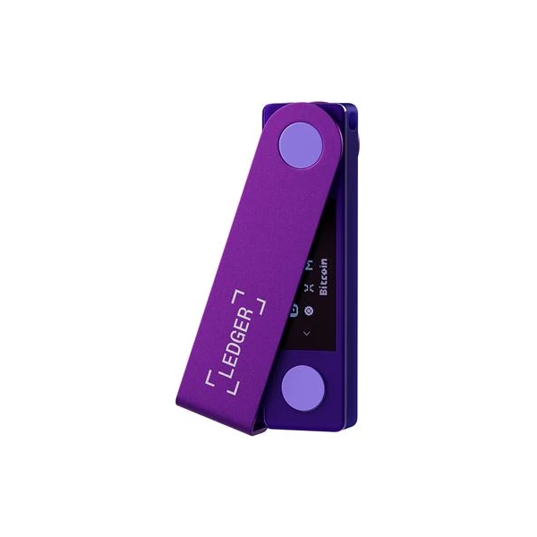 Ledger Nano X krypto peňaženka (iOS/Android/Windows/MacOS/Ubuntu) fialová - Krypto peňaženky - Obrázok d0692629f40a4082aa144add5c5f4555