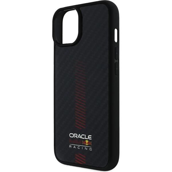 Oracle Red Bull Racing Carbon Powerbar MagSafe kryt iPhone 14 čierny - Puzdra - Obrázok d084c649809a455ab8562001503ddd6f