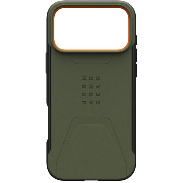 UAG Civilian Magsafe kryt iPhone 17 Pro Max zelený/oranžový - Puzdra - Obrázok d0a6f837ca104a409d1276511b8f52bf