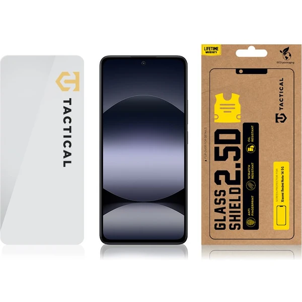 Tactical Glass Shield 2.5D sklo pre Xiaomi Redmi Note 14 4G/5G/Poco X7 Pre 5G číre - Ochranné fólie a sklo - Obrázok d0c709e938074a1196d348b03c7bb122